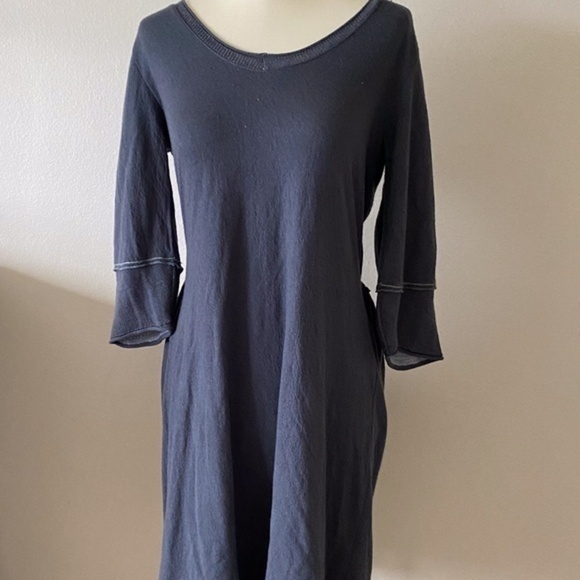 Anthropologie Par Such Grey Terry Cloth Dress 6 - Picture 1 of 7